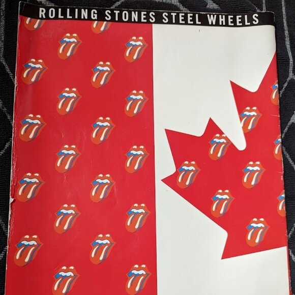 Vintage ROLLING STONES STEEL WHEELS- The Canadian Tour 1989 Concert Tour Program - Picture 2 of 12